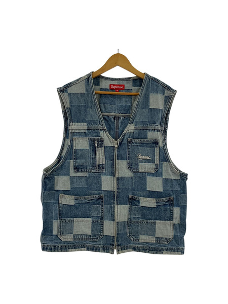 Supreme/Patched Denim Vest