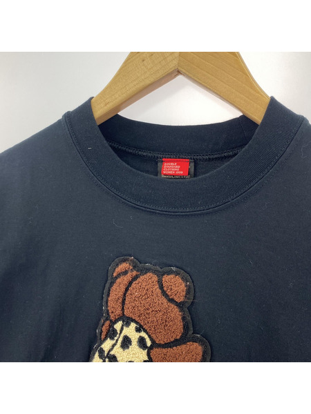 DOUBLE STANDARD CLOTHING bearロングTシャツ 黒