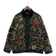 Supreme 20AW/CHAINS QUILTED JACKET S