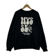 WIND AND SEA HYSTERIC GLAMOUR WDS CREW NECK SWEAT(L)BLK