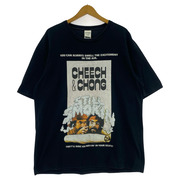 WACKO MARIA×CHEECH&CHONG 22SS STILL SMOKIN プリントTee L 黒