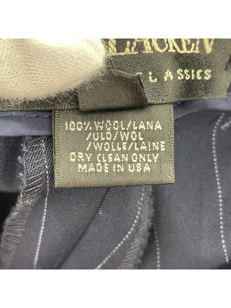 POLO RALPH LAUREN テーラードジャケット・ブレザー USA製 ストライプセットアップスーツ[値下]