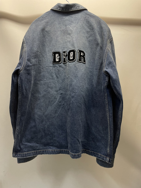 DIOR×KENNY SCHARF 21AW スナップデニムジャケット 50 033D491CY988