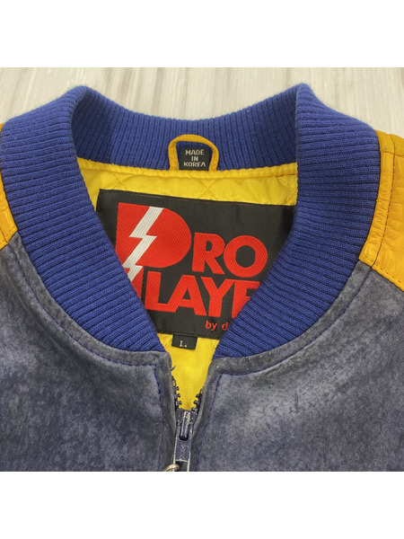 OLD・VINTAGE PRO LAYER レザースタジャン (L)