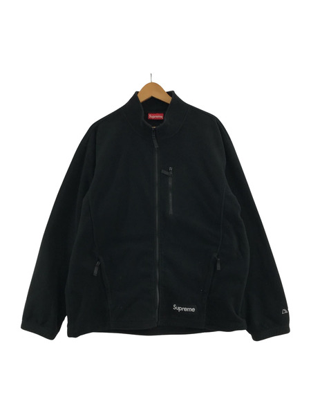 Supreme ジャケット Polartec Zip Jacket 黒 (L)