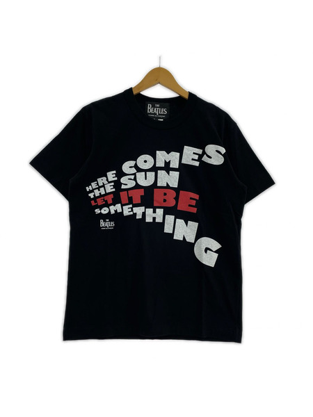 COMME des GARCONS 半袖Tシャツ・カットソー × The Beatles ブラック (L)
