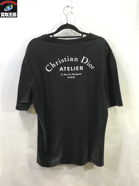 Dior Homme atelierTee 18SS M BL/M/ディオールアトリエ/黒/ブラック