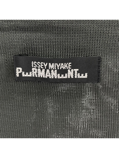 ISSEY MIYAKE PERMANENTE ロングカーディガン M グレー
