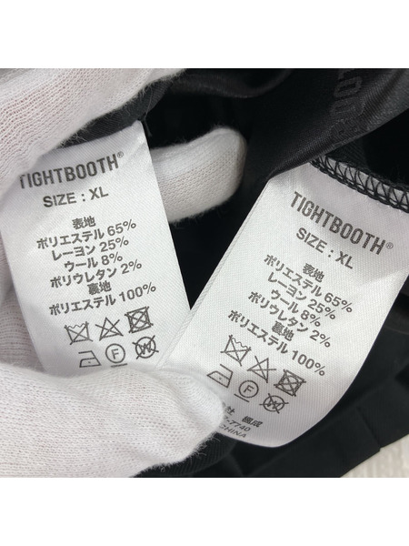 TIGHTBOOTH 24AW SINGLE 2B JACKET FORMAL BAGGY SLACKS セットアップ