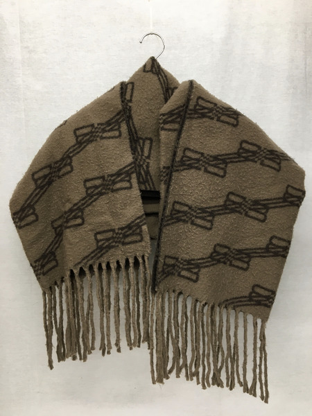 Balenciaga　ラグ衣料その他 BBモノグラムロゴブランケット/704106 421B1