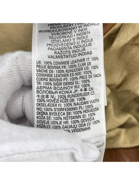 DIESEL レザージャケット 茶