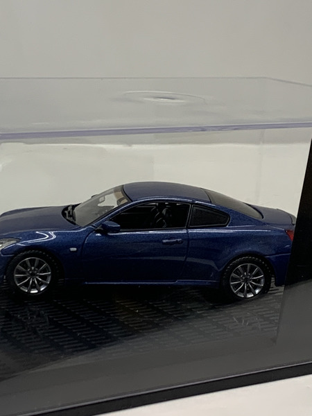 日産モデルカーコレクション 1/43 日産 スカイライン クーペ（ブルー） KWAM002072 開封品 NISSAN SKYLINE COUPE ニッサン 