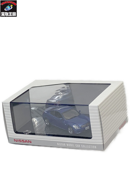 日産モデルカーコレクション 1/43 日産 スカイライン クーペ（ブルー） KWAM002072 開封品 NISSAN SKYLINE COUPE ニッサン 