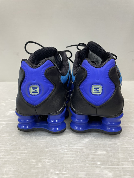 NIKE SHOX TL BLACK/VAPOR GREEN-RACER BLUE 25.5 青 AV3595-009