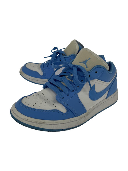 NIKE AIR JORDAN 1 LOW UNC 24.5㎝ 青 白