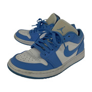 NIKE AIR JORDAN 1 LOW UNC 24.5㎝ 青 白