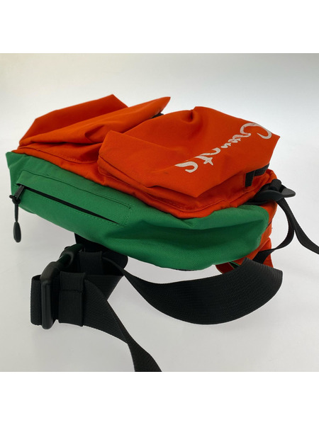 XLARGE ソノ他バッグ マルチポケット ウエストポーチ オレンジ