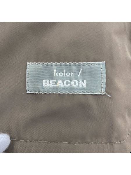 kolor BEACON 20AW ナイロンパンツ 2 カーキ