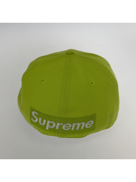 Supreme X NEW ERA BOX LOGO CAP LIGHT GREEN