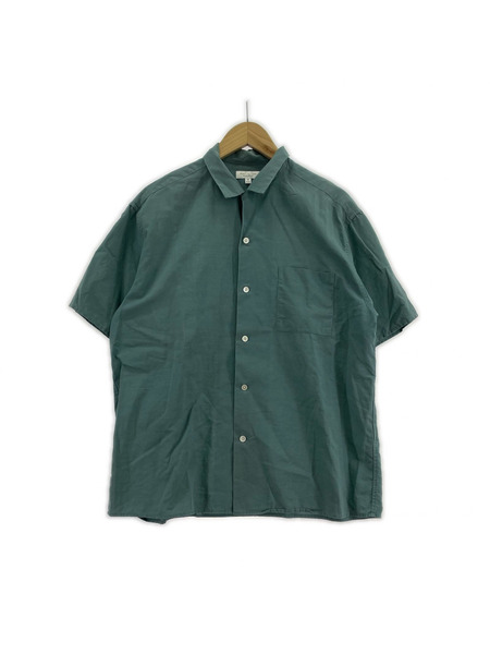 BEAUTY&YOUTH UNITED ARROWS 半袖シャツ リネン混 オープンカラー
