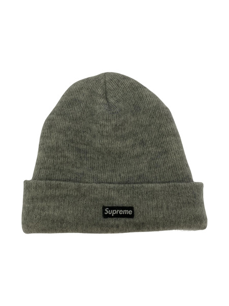 Supreme mohair beanie モヘヤニット帽 グレー