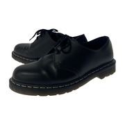 Dr.Martens 1461 3ホールシューズ ホワイトステッチ (43) 黒