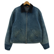 70s頃 big ben denim work jacket branket liner