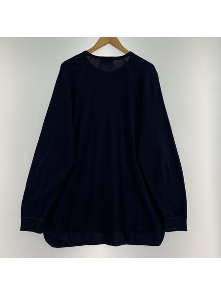 graphpaper Waffle L/S Henley Neck Tee FREE