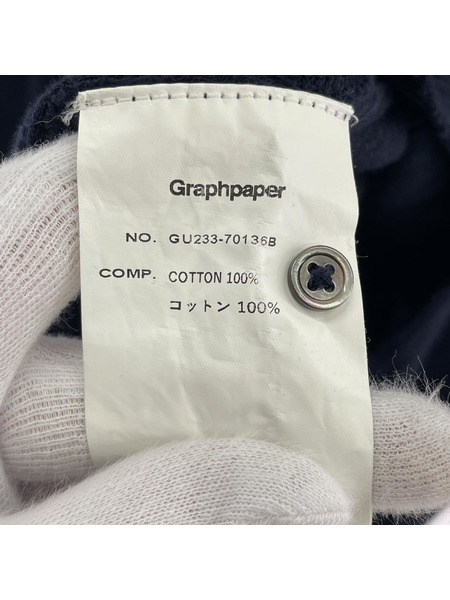 graphpaper Waffle L/S Henley Neck Tee FREE