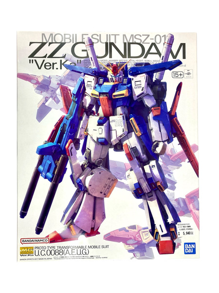 ガンプラ MG 1/100 ZZガンダム Ver.Ka