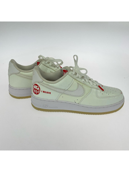 NIKE スニーカー AIR FORCE 1 I Believe 達磨 26.0cm