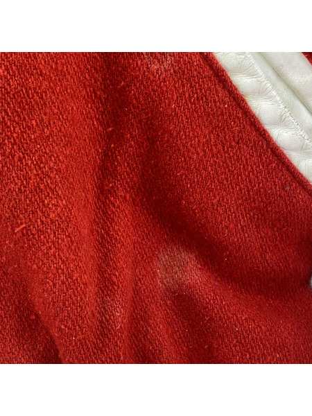 OLD・VINTAGE DeLONG NFL アームレザースタジャン USA製 (42)[値下]
