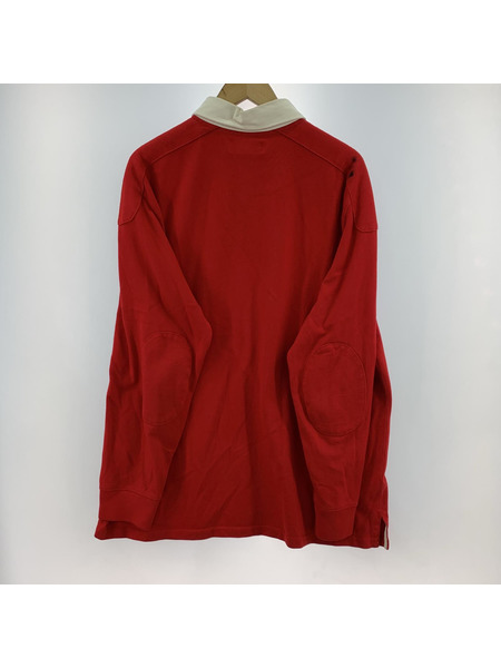 POLO RALPH LAUREN ポロシャツ L/Sポロシャツ L RED[値下]