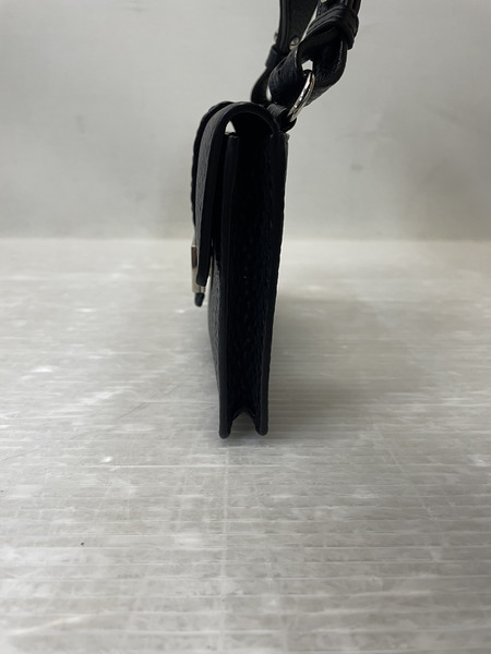 FENDI セレリア バゲットスリムクラッチ ウォレットバッグ ブラック