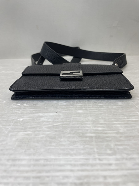 FENDI セレリア バゲットスリムクラッチ ウォレットバッグ ブラック