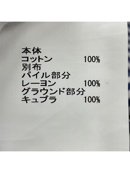 Sacai　切替リボンタイシャツ　ストライプ　2 19-04523[値下]