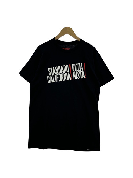 STANDARD CALIFORNIA PIZZANISTA 21st Aniv ロゴT ブラック