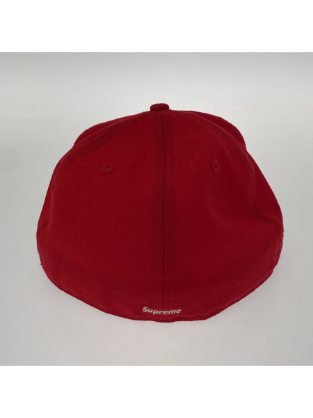 Supreme×NEW ERA/TONAL BOX LOGO CAP/RED