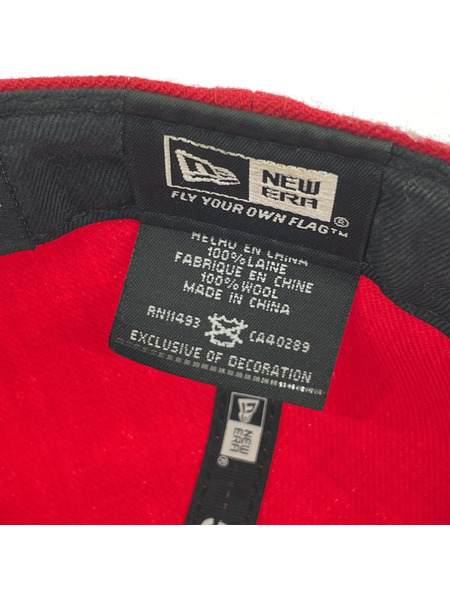 Supreme×NEW ERA/TONAL BOX LOGO CAP/RED