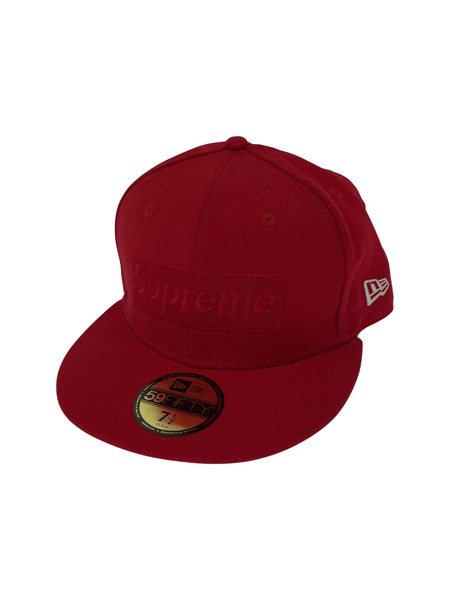 Supreme×NEW ERA/TONAL BOX LOGO CAP/RED