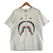 A BATHING APE 半袖Tシャツ・カットソー シャーク M 白