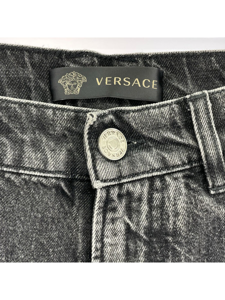 ラグ衣料ソノ他 VERSACE ストレートデニムパンツ