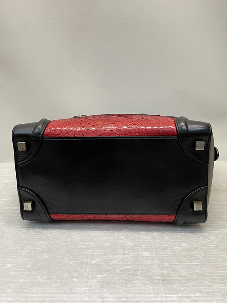 CELINE ラゲージ ファントム レザー×パイソン マルチカラー