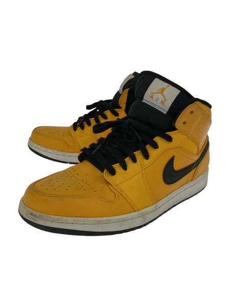 NIKE AIR JORDAN 1 MID University Gold 27.0cm