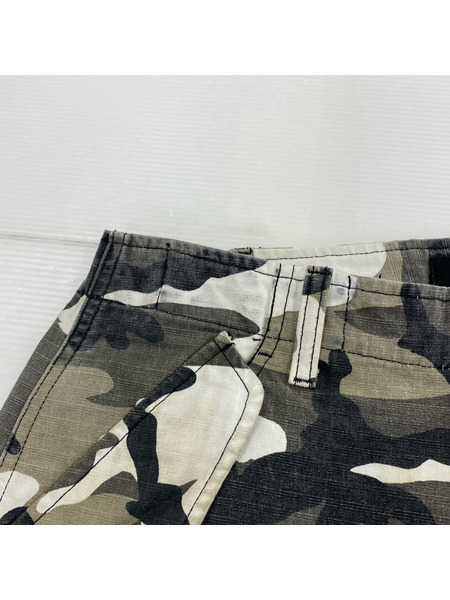 STUSSY RIPSTOP MILITARY CARGO SNOW CAMO カーゴパンツ 30 グレー