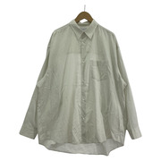 Graphpaper Silicon Poplin Oversized Regular Collar Shirt
