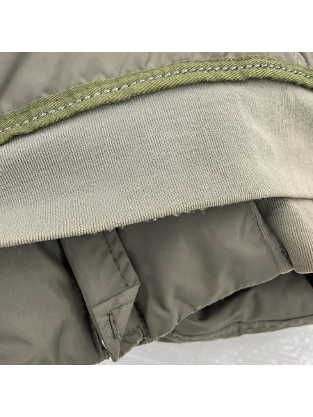 MARITHE + FRANCOIS GIRBAUD ジャケット 八ノ字ジップ ダウンジャケット 緑