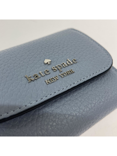 kate spade new york コンパクトウォレット 水色