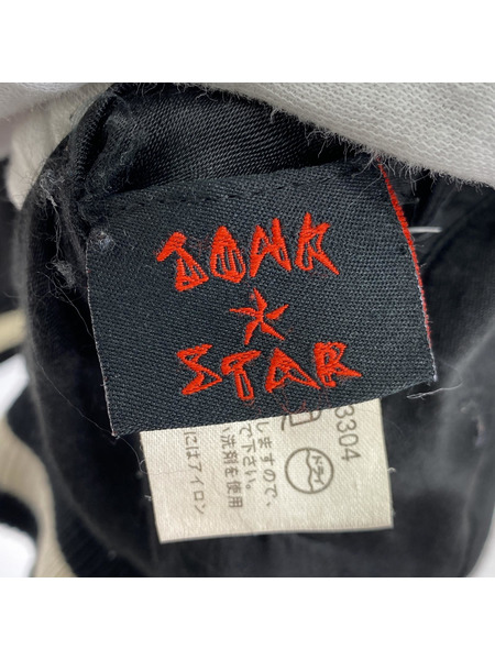 ジャケット SLOW JUNK STAR BONE柄刺繍スカジャン BLK M