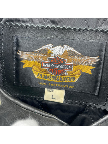 Harley-Davidson ライダース シングルライダース 40182 L 黒